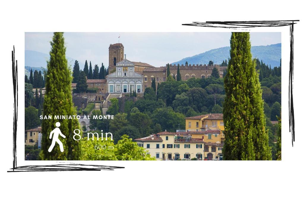 Апартаменты Elegante Casa Ai Piedi Di Piazzale Michelangelo Флоренция Экстерьер фото